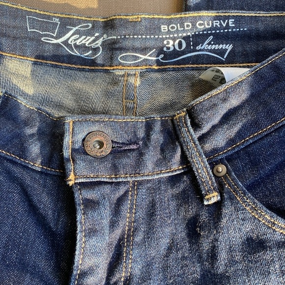 Levi’s Bold Curve Skinny Jean Denim 30 - Picture 8 of 11